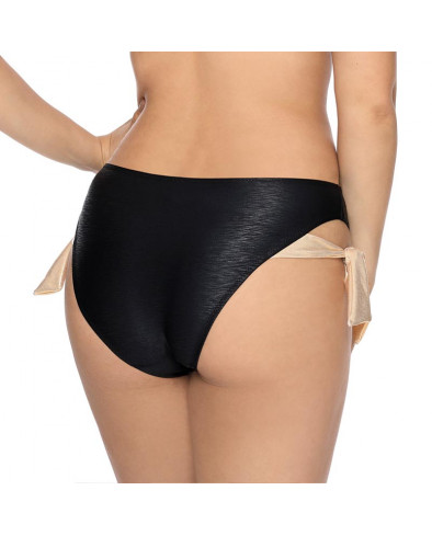 BLACK Cueca Média com Laços