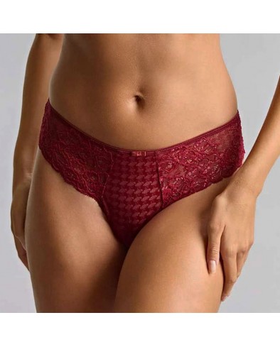 Cueca Tanga ENVY Sparkling Cherry